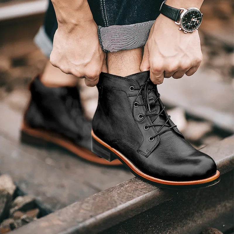 ANETO™ | BOTAS DE CUERO Edición Limitada BearsFoots®