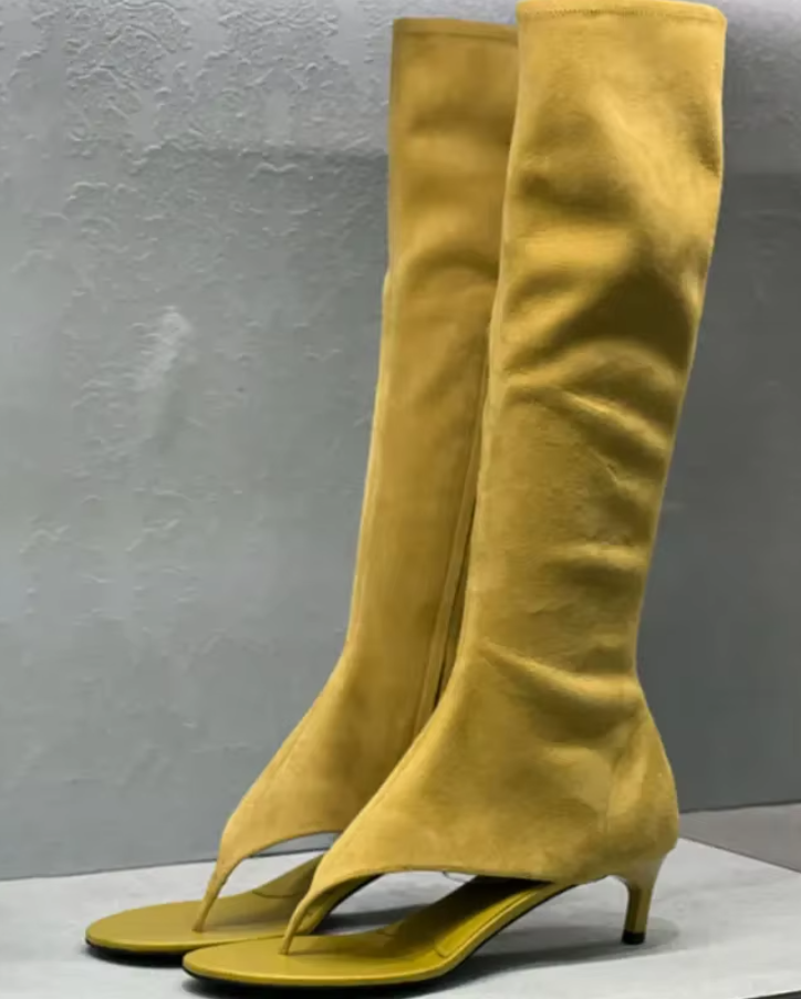 MADRID™ | BOTAS ALTAS DE CUERO PARA MUJER Edición Limitada BearsFoots®