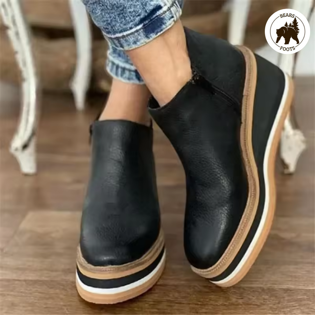 MÁLAGA™ | BOTINES DE CUERO Edición Limitada BearsFoots®