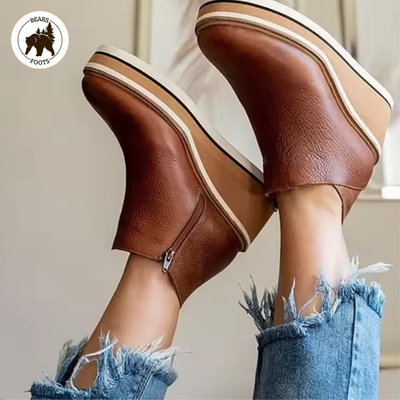 MÁLAGA™ | BOTINES DE CUERO Edición Limitada BearsFoots®