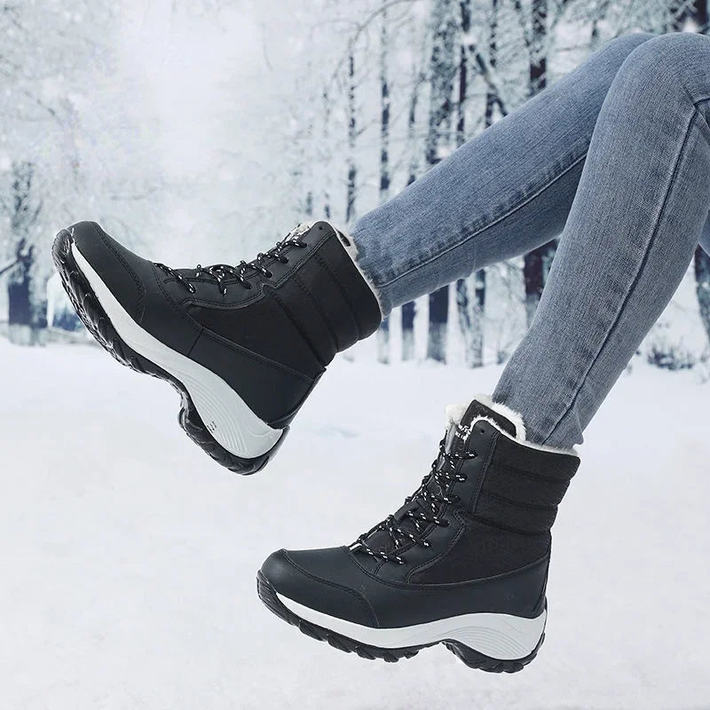 PIRINEO™ | BOTÍNES DE CUERO CON BORREGUITO INTERIOR Edición Limitada BearsFoots®