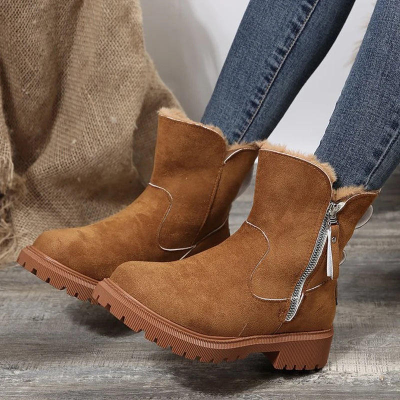 VELETA™ | BOTÍNES DE CUERO CON BORREGUILLO Edición Limitada BearsFoots®