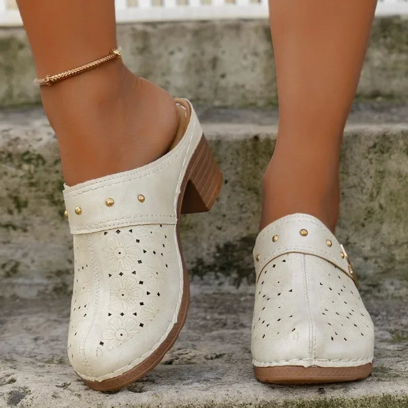 VEJER™ | ZUECOS DE CUERO SUAVE