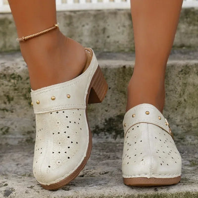 VEJER™ | ZUECOS DE CUERO SUAVE