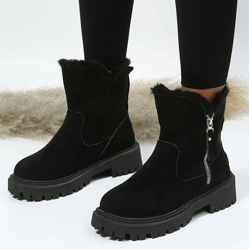 VELETA™ | BOTÍNES DE CUERO CON BORREGUILLO Edición Limitada BearsFoots®