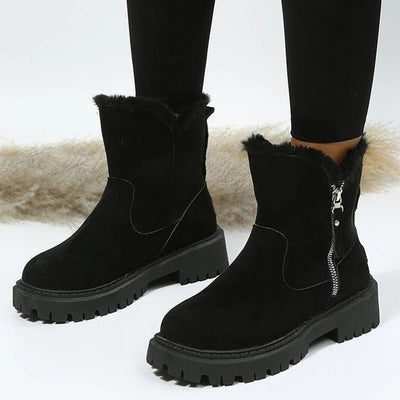 VELETA™ | BOTÍNES DE CUERO CON BORREGUILLO Edición Limitada BearsFoots®