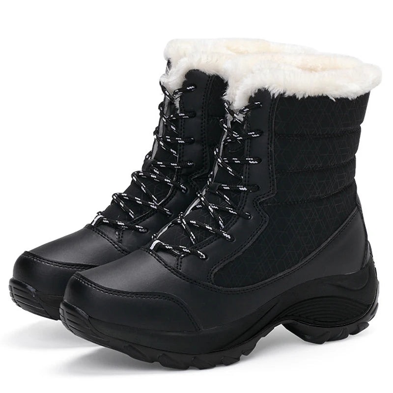 PIRINEO™ | BOTÍNES DE CUERO CON BORREGUITO INTERIOR Edición Limitada BearsFoots®