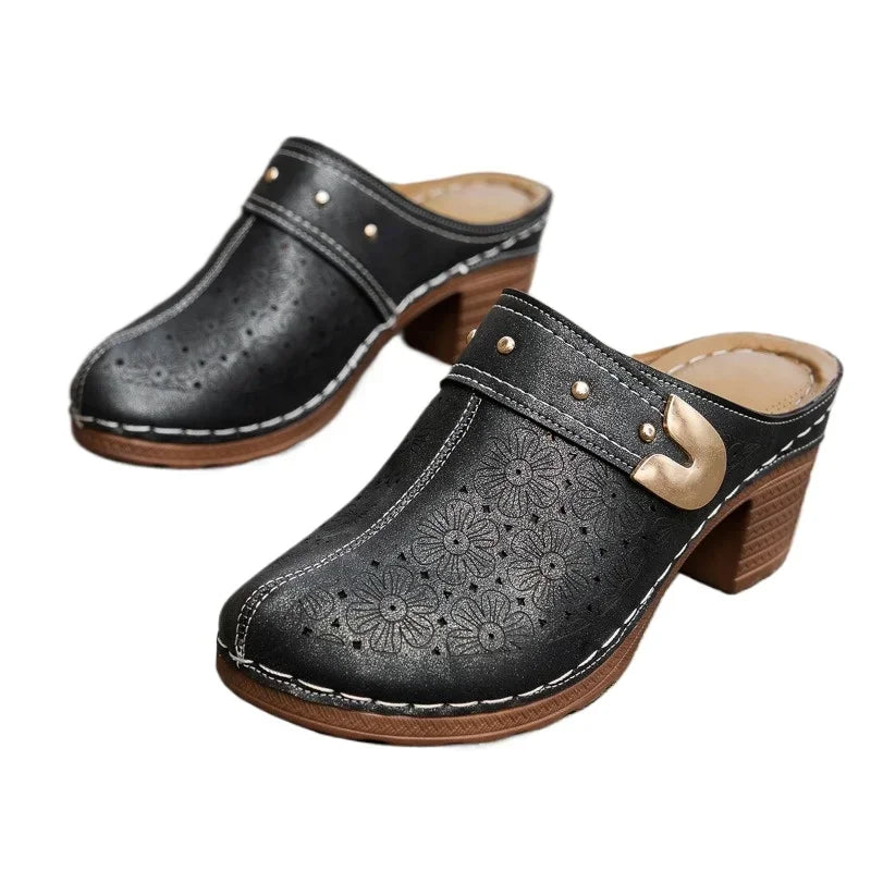 VEJER™ | ZUECOS DE CUERO SUAVE