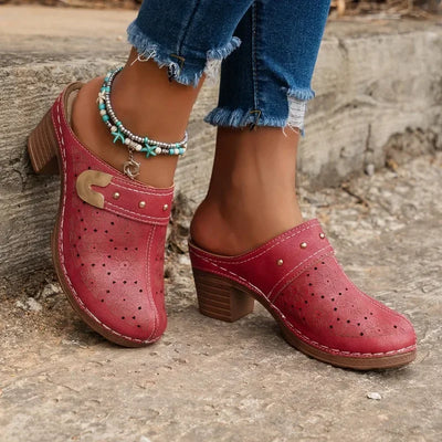 VEJER™ | ZUECOS DE CUERO SUAVE