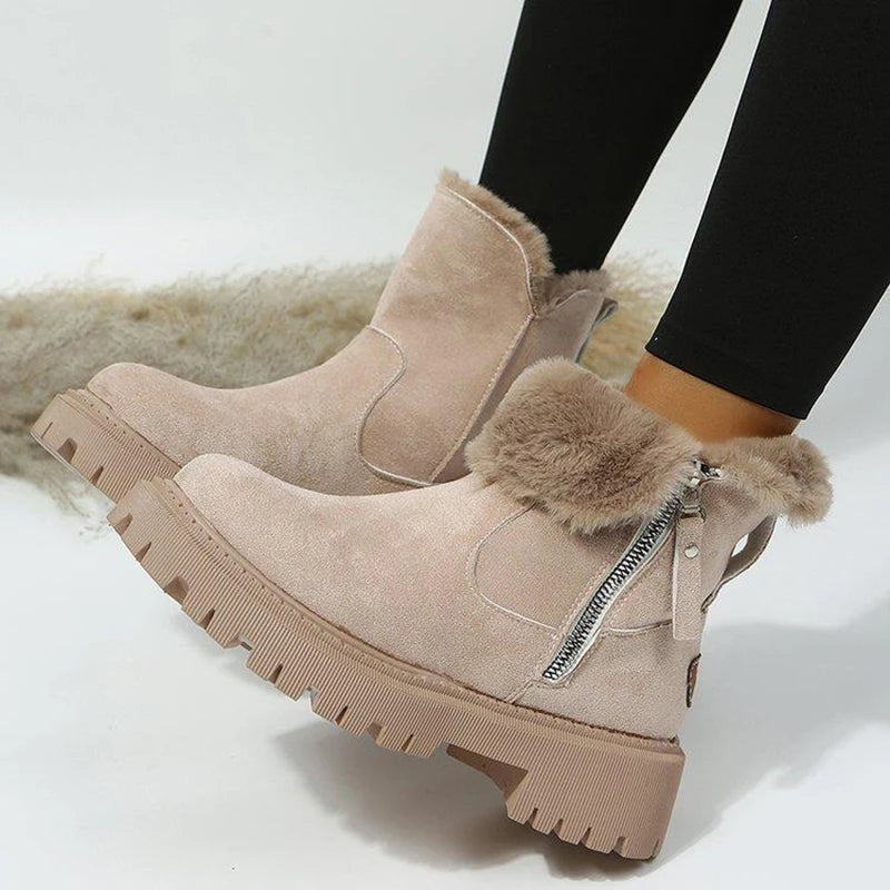 VELETA™ | BOTÍNES DE CUERO CON BORREGUILLO Edición Limitada BearsFoots®