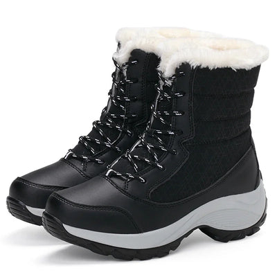 PIRINEO™ | BOTÍNES DE CUERO CON BORREGUITO INTERIOR Edición Limitada BearsFoots®