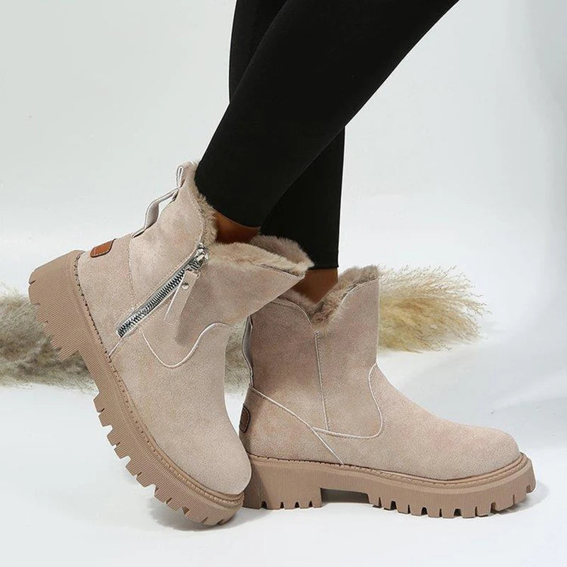 VELETA™ | BOTÍNES DE CUERO CON BORREGUILLO Edición Limitada BearsFoots®