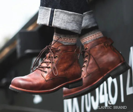 ANETO™ | BOTAS DE CUERO Edición Limitada BearsFoots®